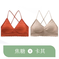 Красивый стиль спины [карамель+хаки]