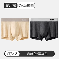 [Baby Cotton Cotton 7a Antibacterial] кофе Brown+темно -серый