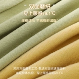 Нижнее белье, хлопковые антибактериальные бархатные штаны, удерживающие тепло демисезонные шорты, средняя посадка