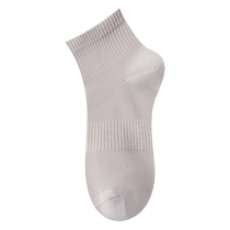 Zhuji Socks Womens Summer Thin Mesh Breathable Solid Color Cotton Socks Sweat-Absorbent Short Socks White Boneless Socks