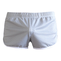 Ice silk mens underwear boys boxer briefs Arrow pants mens mesh loose and breathable boxer shorts summer thin