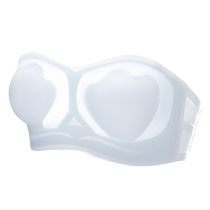 Tube top bunny ears underwear for women anti-bump summer thin seamless push-up side breasts strapless cool bra