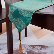 New Chinese table flag Zen tea table cloth Table mat Simple long strip fabric TV cabinet cover cloth Tea table cloth Tablecloth tablecloth