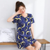 Các tay mùa hè mới womens pajama pajama sasleep tăng váy mùa hè chói tai váy vest cotton womens quần áo về nhà. 