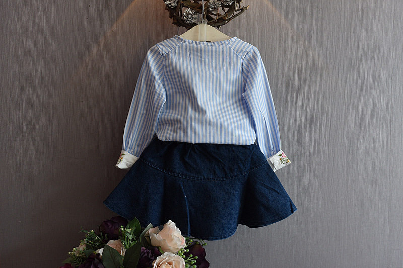 Chemise fille à manche longue - Ref 2086634 Image 7