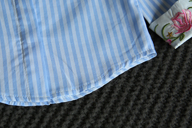 Chemise fille à manche longue - Ref 2086634 Image 12