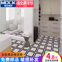 Nordic jazz white tiles background wall tiles balcony kitchen bathroom wall tiles 300 antique tiles decorative tiles