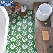 Nordic Green Planting Daisy Hexagonal Brick Balcony Small Flower Brick Toilet Tile Bathroom Wall Brick Folk Sleeping Terrace Floor Tiles