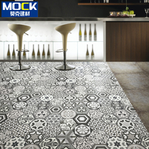 Nordic hexagonal brick tile hexagonal flower kitchen bathroom wall tile restaurant non-slip floor tile hexagonal tile