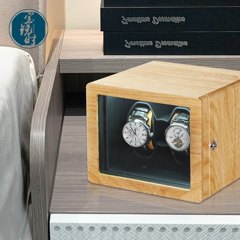 Imported oak watch shaker mechanical watch rotation placer automatic meter turner swinger swinger vertical home