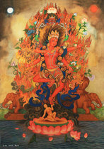 Custom made for Ming Buddhist Mother portrait photographic paper plastic Buddhist bodhisattBodhisattva Buddha painted with a close edge of Dang Card