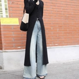 Черное летнее платье, длинная юбка, французский стиль, V-образный вырез, 2024 года, для формы тела «груша»