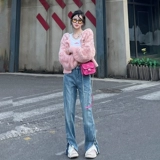 Демисезонный свитер, кардиган, изысканный стиль, коллекция 2022, подходит для подростков