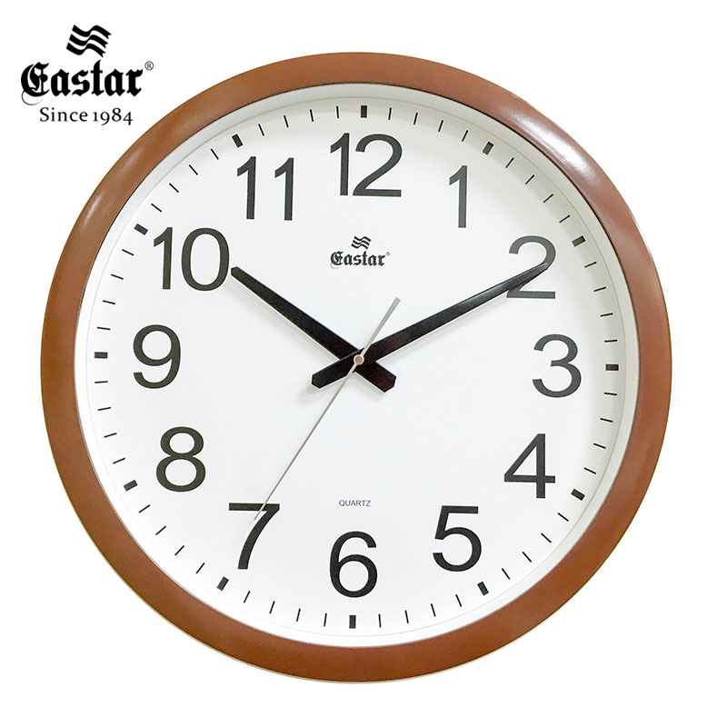 Plastic Silent Hanging Bell Creative Stylish Living Room Digital Scale Round Hung Clock Watch Wholesale 17 Inch 42CM