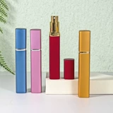 Духи, квадратная бутылка, стеклянная тара, элитный косметический портативный вкладыш для путешествий, 10 мл, пробник