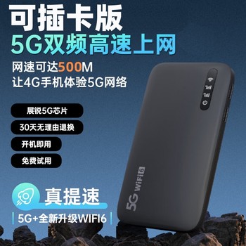 5g Portable Wifi with Sim Card Slot, International Coverage in Hong Kong, Macao, and Taiwan, Wireless Mobile Full Network Access, Freely Change Sim Cards, Wifi Egg for Overseas Use