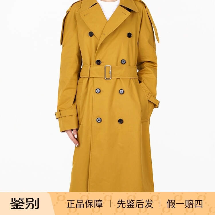 Burberry/Burberry Women's Over-The-Knee Double-Breasted Gabardine Trench Coat 80891271 Burberry/Burberry Women's Over-The-Knee Double-Breasted Gabardine Trench Coat 80891271