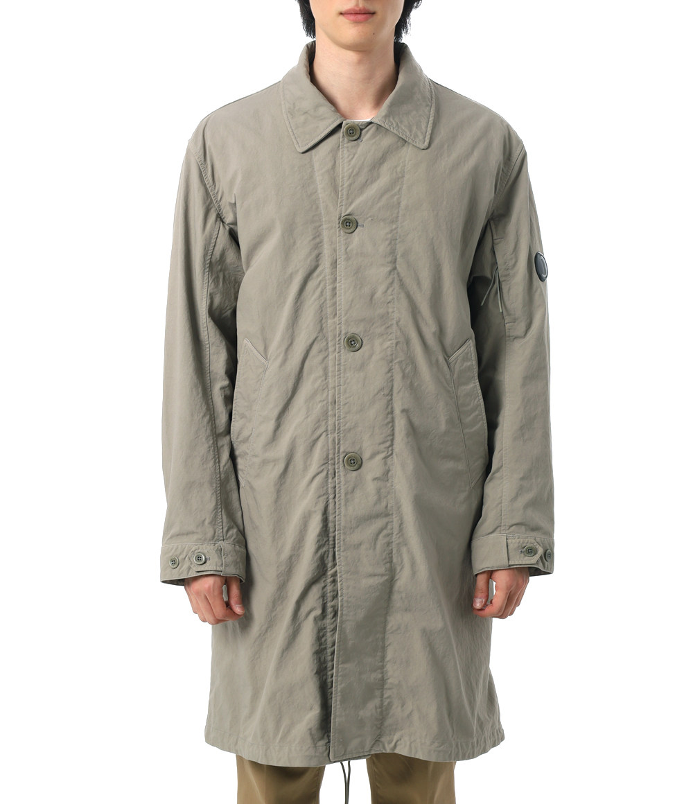 CP COMPANY Twill Long Jacket длинный мужской версия отворот магазин хлопок пальто пальто пальто 19CMOW096A Cpcompany/Compaq 