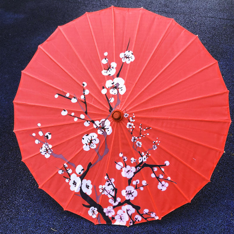 Oil paper umbrella Rain-proof sunscreen Practical ancient clothes Hanfu Accessories Umbrella Ancient Wind Umbrella Dance Umbrella Performance Umbrella Qipao Walk Show Umbrella