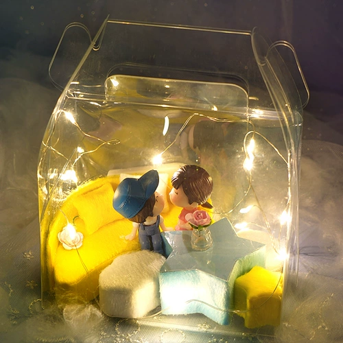 Маленький набор материалов, игрушка подходит для мужчин и женщин для друга, «сделай сам», поделки ручной работы, подарок на день рождения