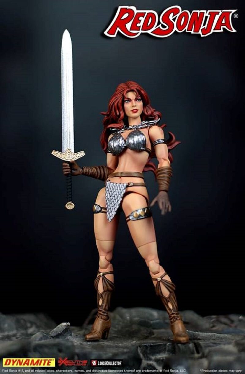 Executive Replicas 1/12 Red Sonja Action Figure In Stock | eBay