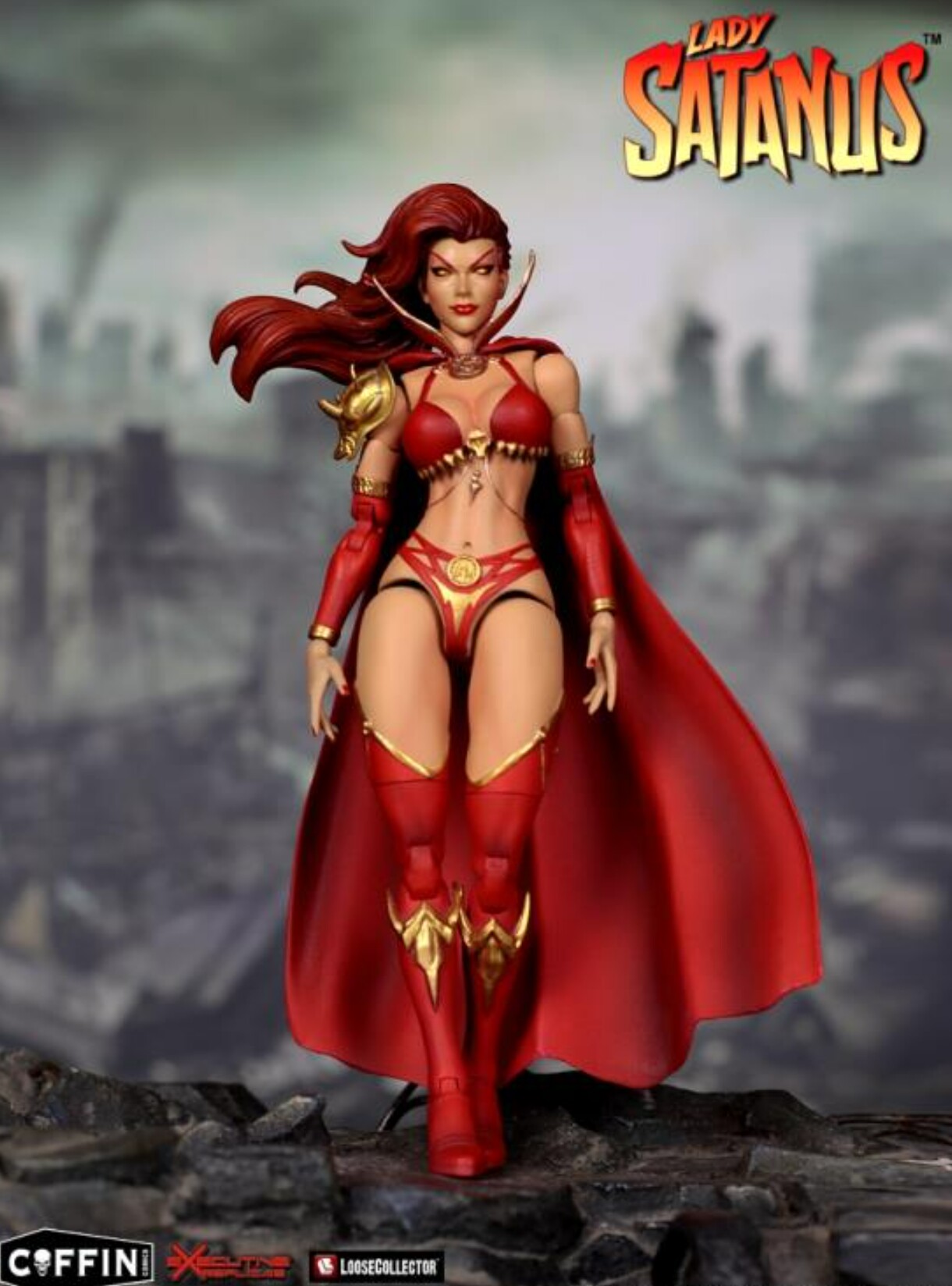 Executive Replicas レディ・サタナス　1/12 In Stock Lady Satanus 1/12 Figure Executive Replicas Coffin Comics