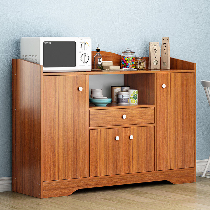 Dining cabinet Household kitchen bowl cabinet Simple modern multi-functional living room overall cabinet Tea storage cabinet Storage shelf