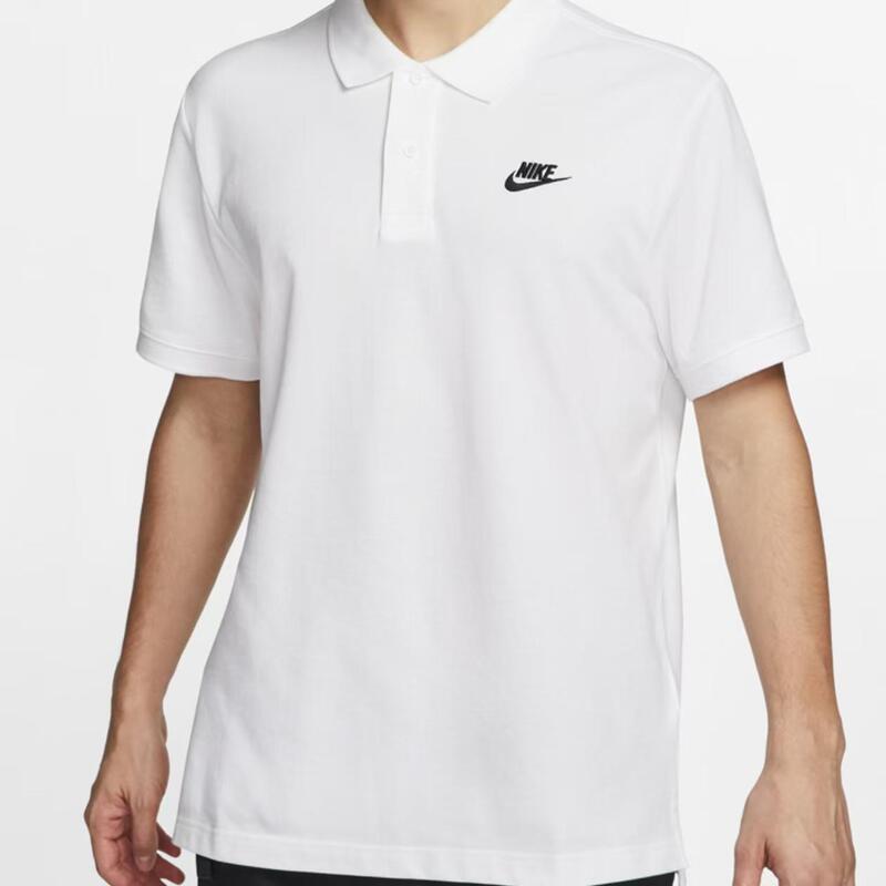 Nike Men's Polo Shirt Lapel Sports Casual Short-Sleeved T-Shirt Cj4457-100-010-206-063-309