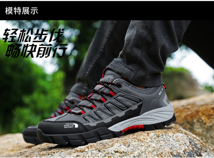 ORNGMALL Sepatu Olah Raga Pria  Sepatu Tahan  Air  Luar 