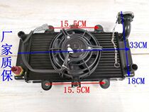 Horizon Large sports car YY250 water tank 350CC tank earth 250 double-cylinder water cooling tank S water tank