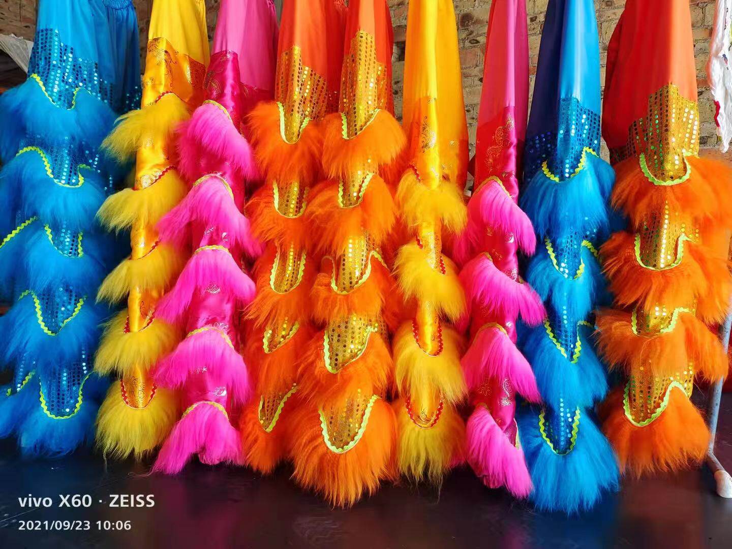 Lion Dance Pants Buddha Lion Pants Dragon Lion Pants Lion Pants Book Bearl Fabric Copper Pants