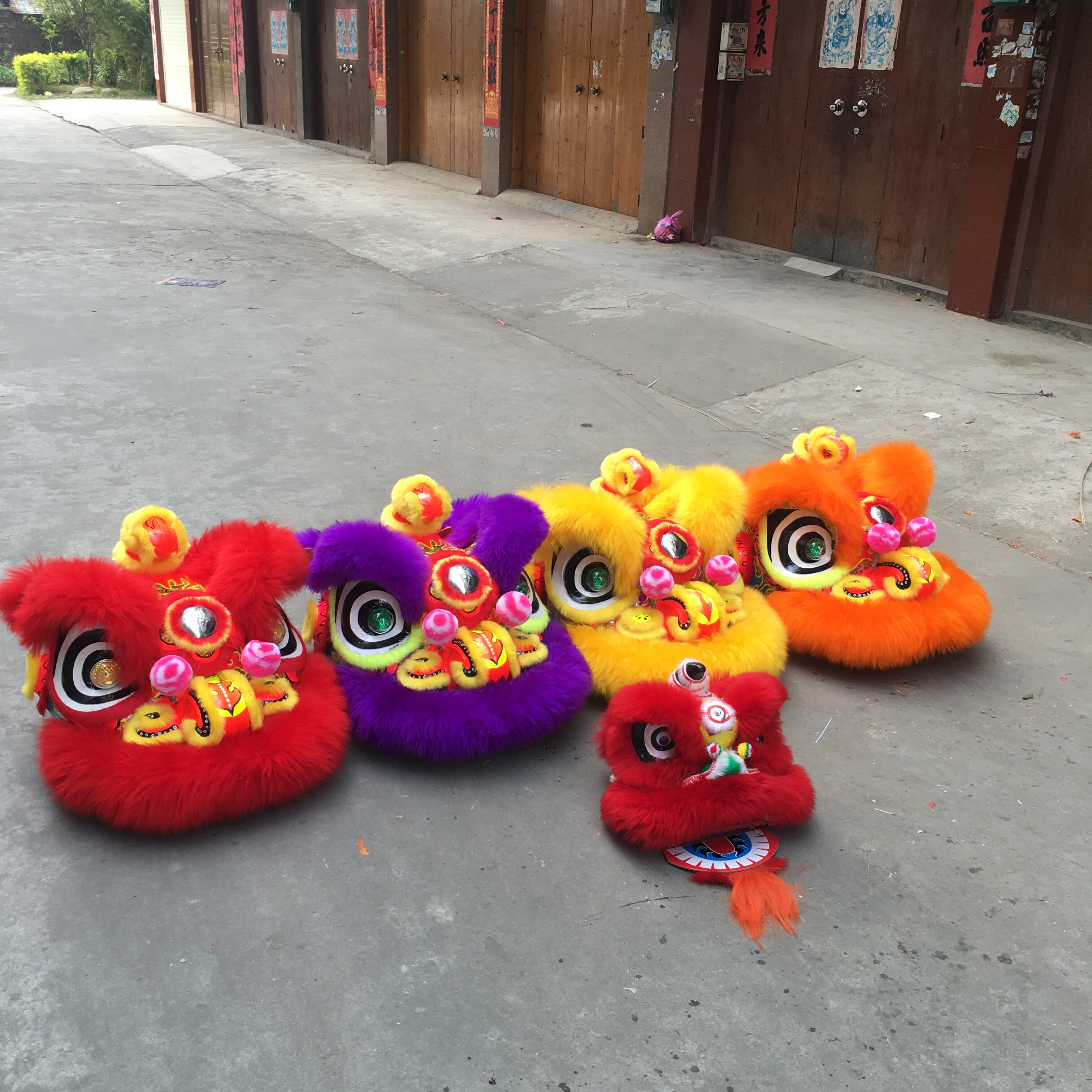 New Crane Stumps Wake 3 Lion Lion Lion Lion Lion Dance Lion Dance Lion Dance Lion Props
