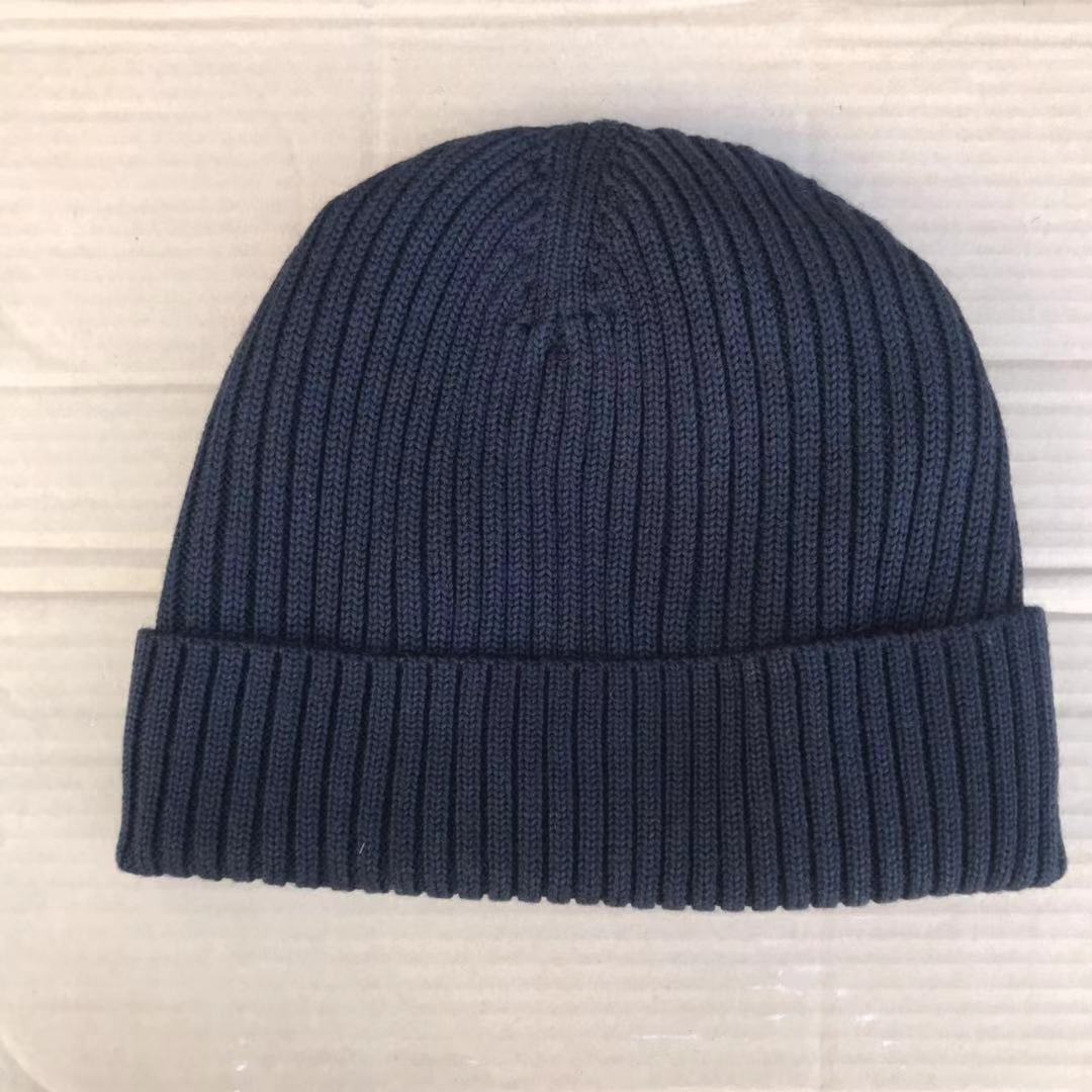 Loss of hide cyan knit cap wool material wool thread cap
