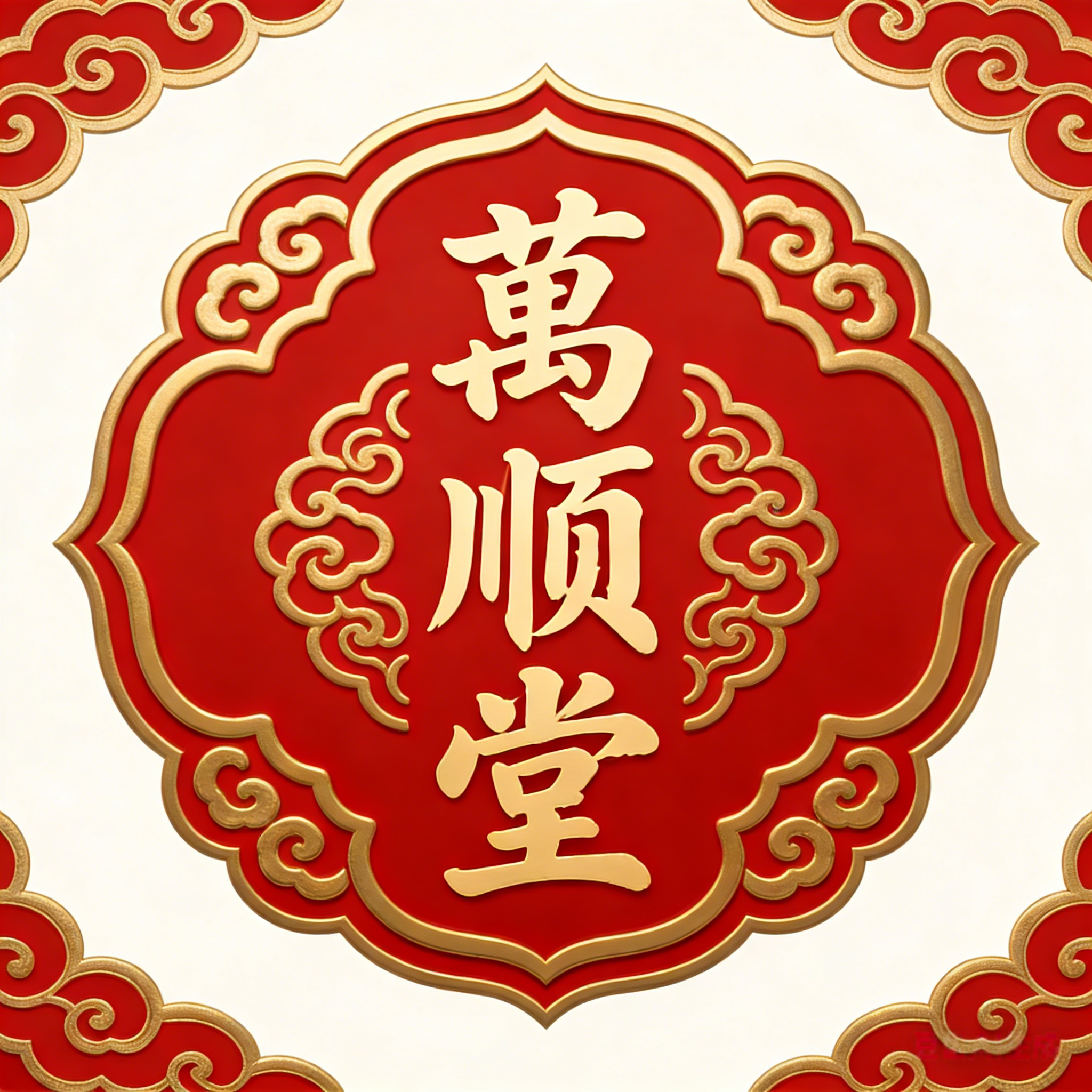萬顺堂的LOGO