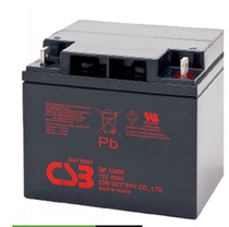 Taiwan Xishibi CSB battery GP12400 12V40AH UPS special warranty for three years 