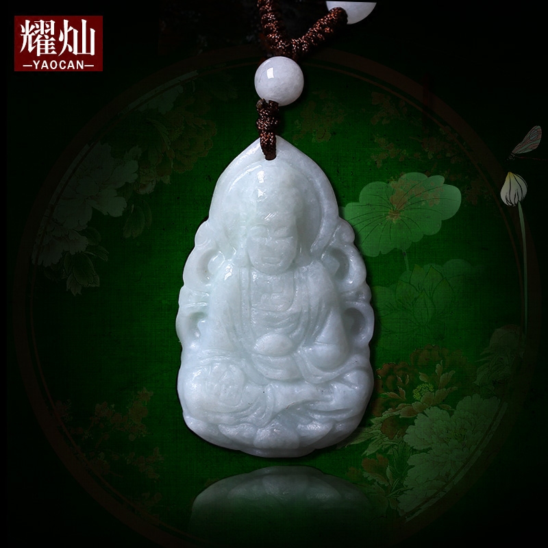 Yaocan emerald zodiac life Buddha pendant is a rat cow tiger rabbit dragon snake horse sheep monkey chicken dog pig pendant gift