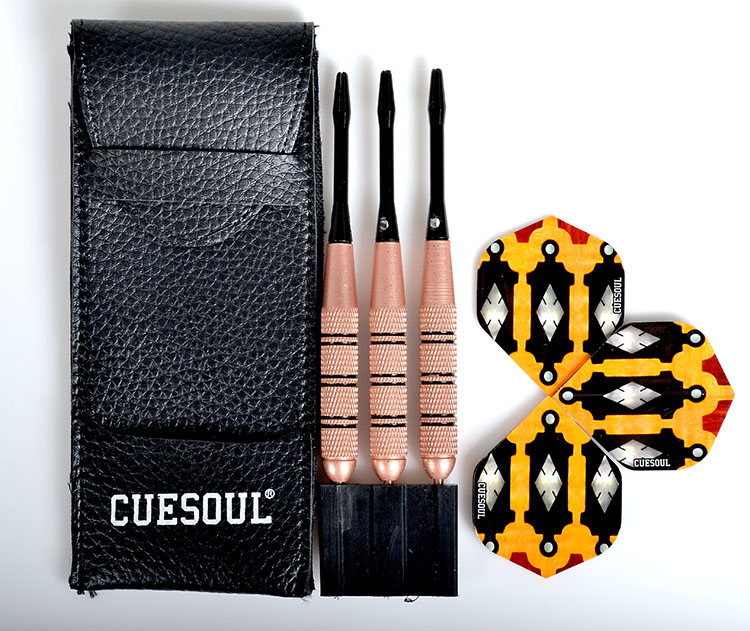 CUESOUL / Q 26g kim phi tiêu chuyên nghiệp kim nhôm phi tiêu chuyên nghiệp hộp chống phi tiêu rơi - Darts / Table football / Giải trí trong nhà phi tiêu gỗ