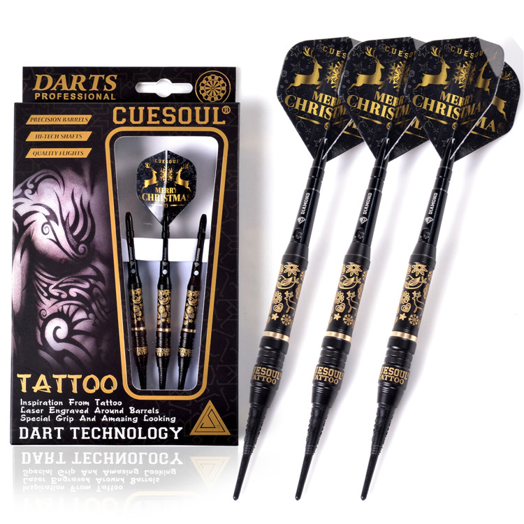 CUESOUL Q Dòng xăm 20g Phi tiêu điện tử mềm Phi tiêu phi tiêu Kim phi tiêu CSTD-J3308 - Darts / Table football / Giải trí trong nhà phi tiêu giấy