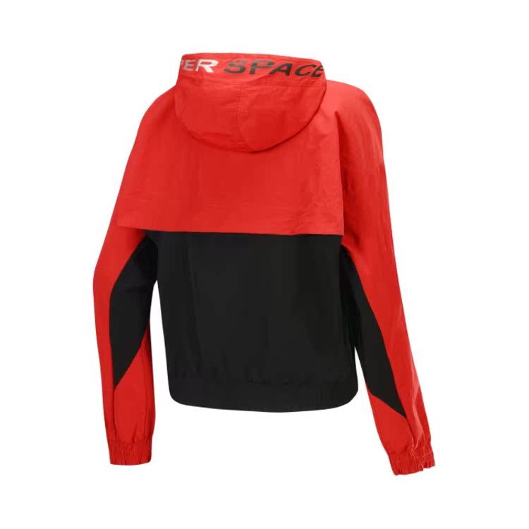 Li Ning Disney Star Wars Hoa Kỳ áo gió nữ mới phù hợp với áo gió dài tay áo khoác mùa thu lỏng lẻo AFDP126 - Áo gió thể thao áo khoác gió uniqlo
