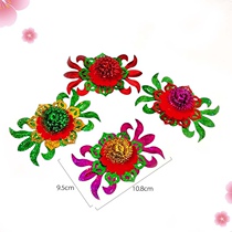 Chaoshan mid-autumn decoration flower DIY handmade with multiple figure folded paper folding tower of various handicraft dress supplies