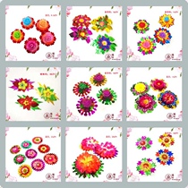Chaoshan festive Mid-Autumn Festival Gyeongfold Paper Arts & Crafts Crafts Decorations Flowers-in-the-flower Flower Basket Accessories