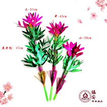 Chaoshan Mid-Autumn Festival Follower Blue Tower Decoration Crafts Christmas Decoration Festive Decoration Decoration Simulation Rich Bamboo 1