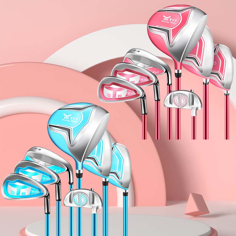 Japan imports the GOLF adolescent children male and female children's kit pole golf club golf club full TYY solar rain series