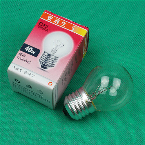 e14 e27 wall lamp reading lamp Andy raw ball Incandescent Incandescent Light Bulb Candle Pull Tail Blister Yellow Light Bulb-Taobao