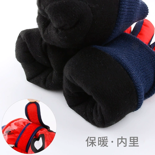 Дисней, детские лыжные водонепроницаемые удерживающие тепло перчатки для мальчиков