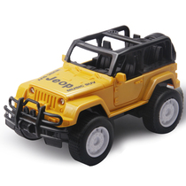 Inertial four-wheel drive off-road vehicle childrens boy simulation model car Anti-drop toy car Baby car 2-6 years old 3