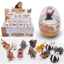 Simulation animal pull-back car Childrens inertial car boy 1-2 years old 3 male baby drop-resistant car childrens toys