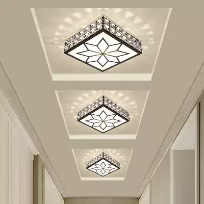 Creative led walkway Light Corridor light porch light entrance gate Crystal Light Light luxury foyer balcony small downlight simple modern