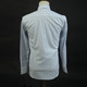 British retro Windsor word collar wide-angle collar light blue striped no-iron shirt high-end men's business slim shirt