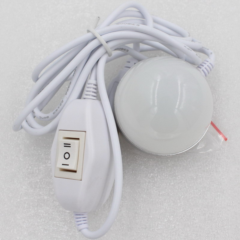 5W strong light LED two-speed dimmable keyboard computer USB light Student dormitory ceiling light Eye protection night light